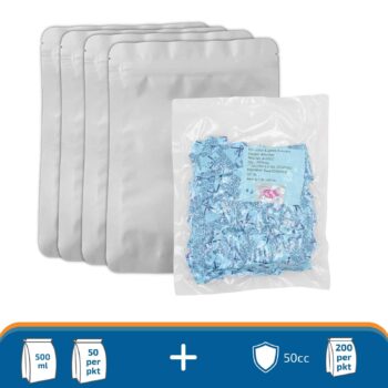 Mylar Bag 15*20cm + 50cc Oxygen Absorber