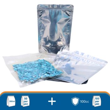 Stand Up Pouch 16*23cm + 100cc Oxygen Absorber