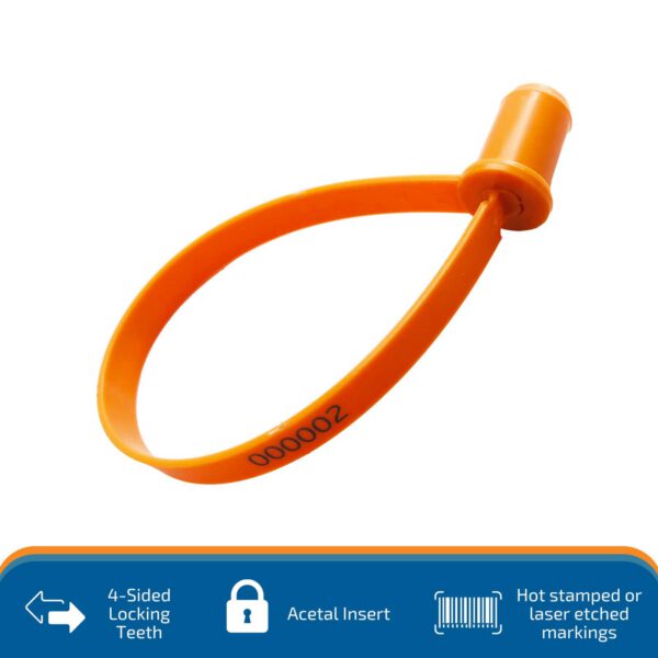 Fixed Length Double Locking Plastic Seal