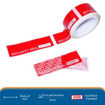 Security Tape | Numbered | Total Transfer | 48mm x 45m